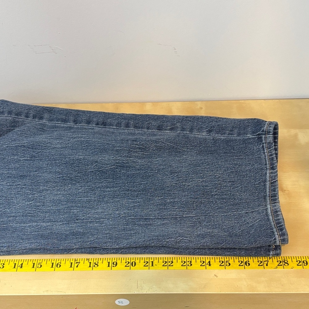 Angels Women's Wide Leg Jeans in Faded Blue Wash - Picture 13 of 13